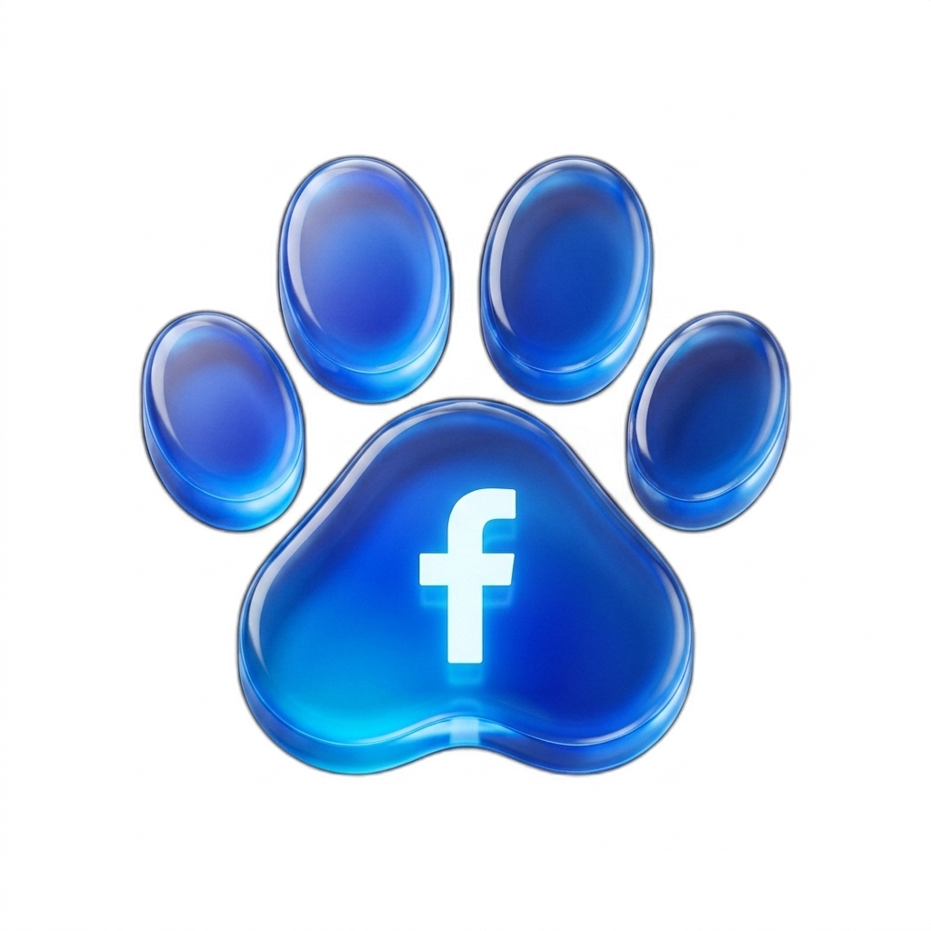 Facebook Paw Print
